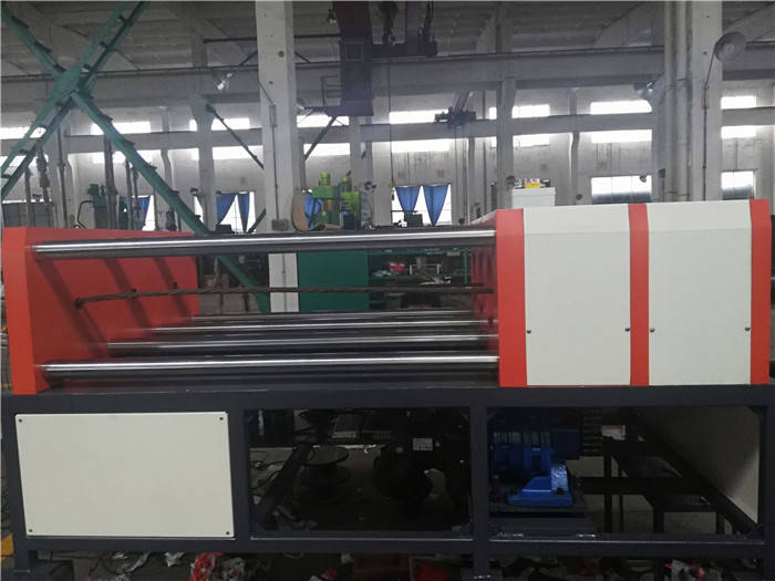 WSC-300D三聯電子鋼絞線應力松馳試驗機投入使用 WSC-300D三聯電子鋼絞線應力松馳試驗機投入使用